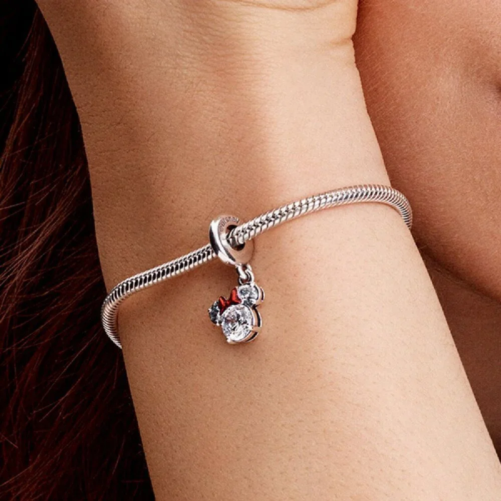 Pandora Disney Minnie Mouse Silhouette Dangle Charm
